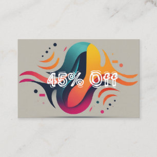45 % Incredible Savings Guaranteed! Discount Card
