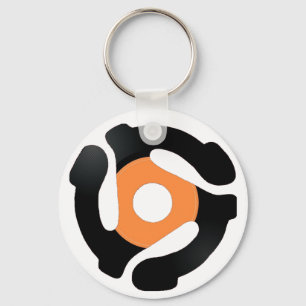 45 Record Adapter Keychain - Vinyl
