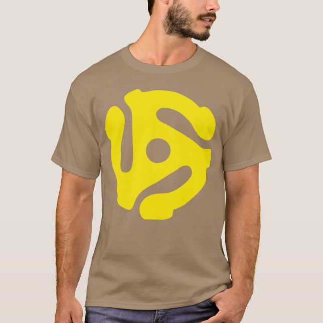 45 record adapter spider gift T-Shirt (Front)
