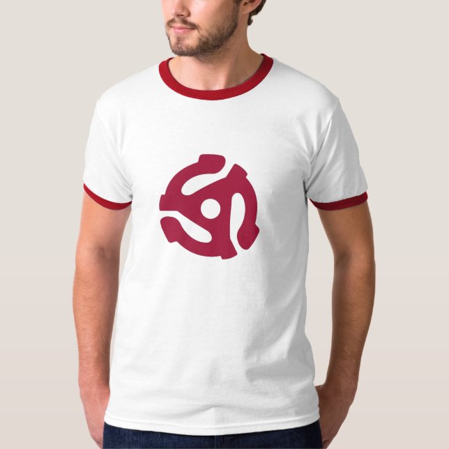 45 Record Spindle T-Shirt (Front)