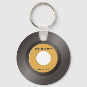 45 RPM Keychain