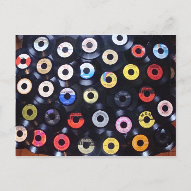 45 rpm postcard (Front)