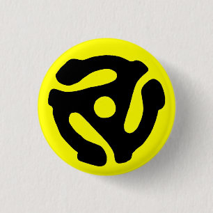 45 RPM Record Insert Button