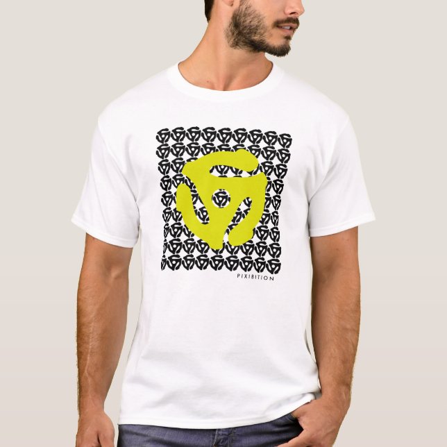 45 RPM Record Insert Destroyed T-Shirt (Front)