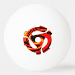 45 RPM Spider Ping Pong Ball