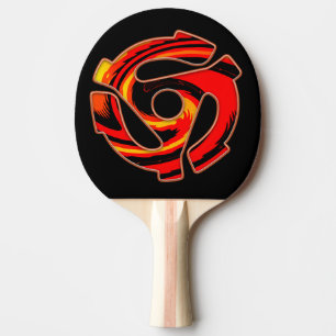 45 RPM Spider Ping Pong Paddle