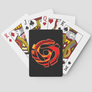 45 RPM Spider  Playing Cards
