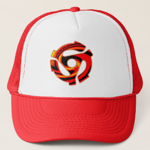 45 RPM Spider Trucker Hat