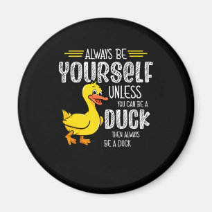 45.Rubber duck for a Duck Lovers Magnet