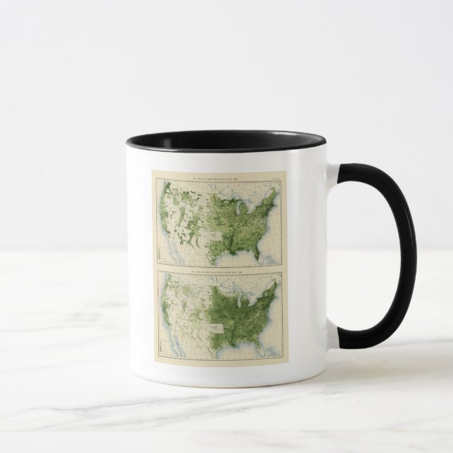 45 Value farm products 1890 Mug (Right)