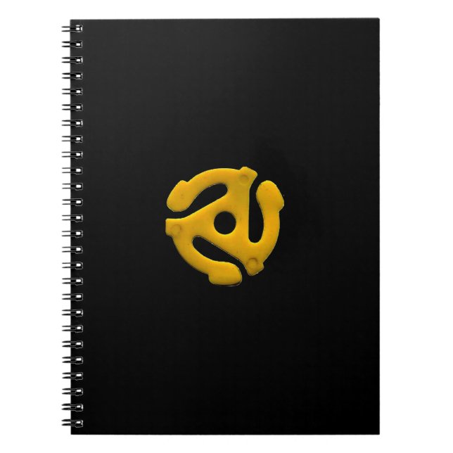 45 Vinyl Record Album Spiral Notebook (Front)