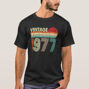 45 Year Old  Vintage 1977  45th Bday T-Shirt