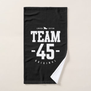 45 Years Old - 45th Birthday Funny Gift Hand Towel