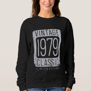 45 Years Old Vintage 1979 45th Birthday Decoration Sweatshirt