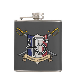 45e Empress' Dragoons  Flask