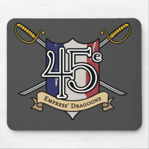 45e Empress' Dragoons  Mousepad