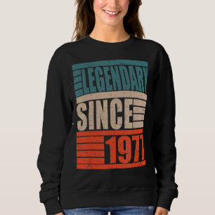 45th Birthday Man 45th 45th Honourful Day Legendar Sweatshirt