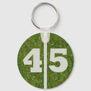 45th Birthday Party Favour Key Ring