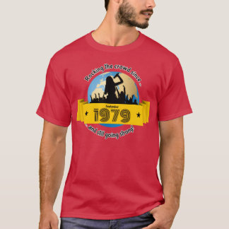 45th birthday Rocking the crowd since 091979 vinta T-Shirt