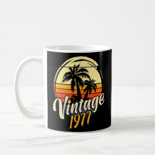 45th Birthday Vintage 1977 Coffee Mug