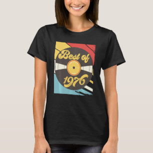 45th Birthday Vinyl Record Vintage 1976 T-Shirt