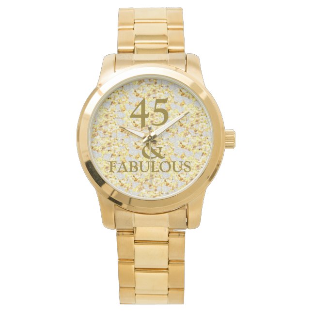 45th Birthday  Watch (Front)