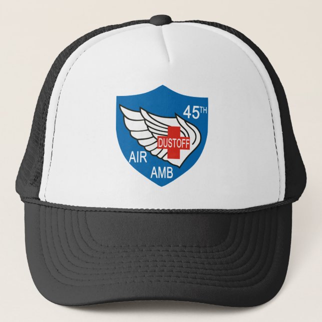 45th Medical Dustoff Patch Trucker Hat (Front)