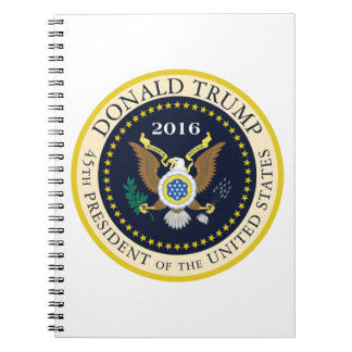 45th President of the United States Spiral Notebook