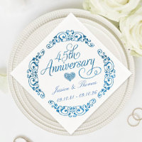 45th Sapphire Wedding Anniversary