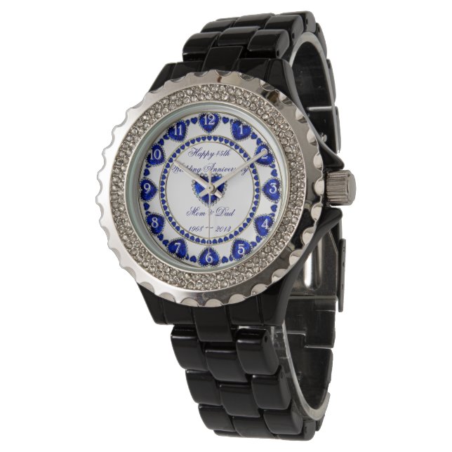 45th Wedding Anniversary Watch (Angled)