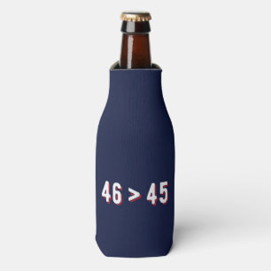 46 > 45 - Trump Lost Biden Won II Bottle Cooler