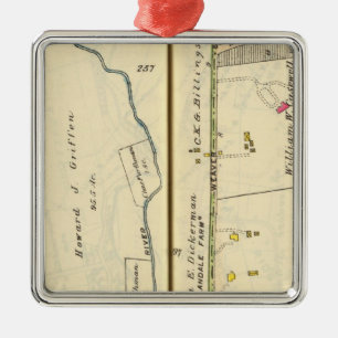 46-47 White Plains, Scarsdale Metal Tree Decoration