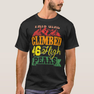 46 Adirondack Mountain High Peaks Camping Hiking T-Shirt