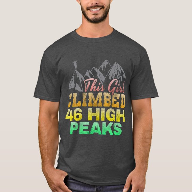 46 Adirondack Mountain High Peaks T-Shirt (Front)