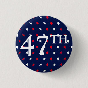 "46" Biden President, Biden Harris 2020, Election 3 Cm Round Badge