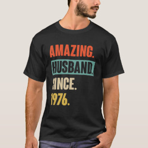 46 Wedding Aniversary Gift Him - Amazing Husband S T-Shirt