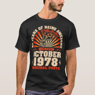 46 Year Old Skateboarders Born October 1978 46th B T-Shirt