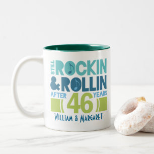 46th Anniversary Personalised Mug Gift