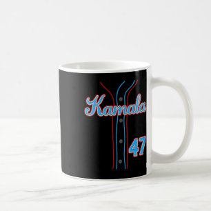 47 Baseball Jersey Shirt Team Kamala For President Coffee Mug
