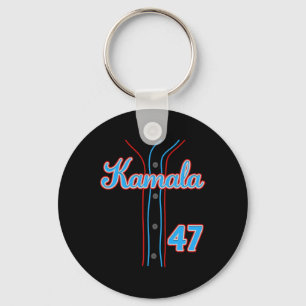 47 Baseball Jersey Shirt Team Kamala For President Key Ring
