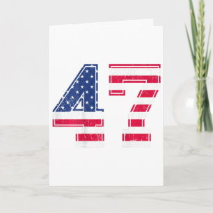 47 Birthday Shirt Usa Flag Sports Team Jersey Ck N Card