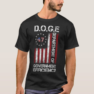 47 D.o.g.e Doge Department Of Government Efficienc T-Shirt