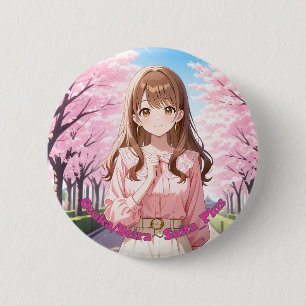 47_Plus 大阪 星楽 - Osaka Seira 6 Cm Round Badge