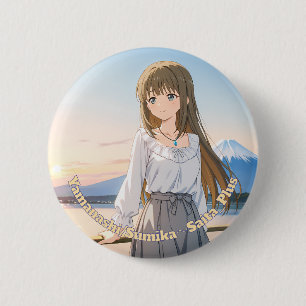 47_Plus 山梨 澄香 - Yamanashi Sumika 6 Cm Round Badge