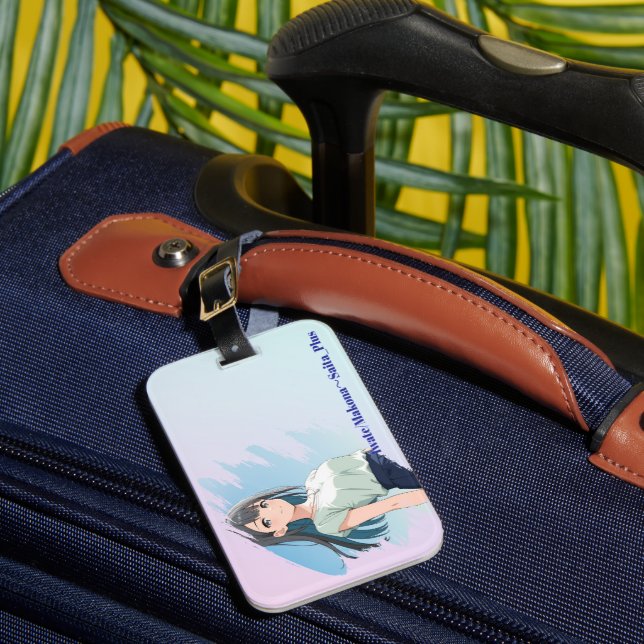 47_Plus 岩手 誠奈 - Iwate Makona Luggage Tag (Front Insitu 1)