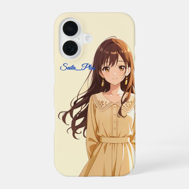 47_Plus – Anime Character Series iPhone 16 Case (Back)