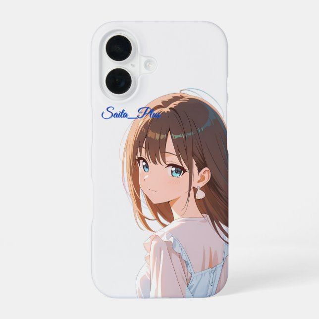 47_Plus – Anime Character Series iPhone 16 Case (Back)