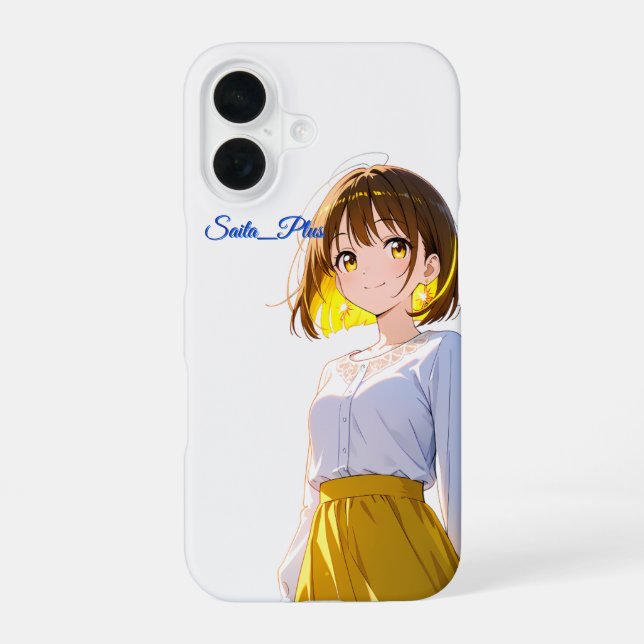47_Plus – Anime Character Series iPhone 16 Case (Back)