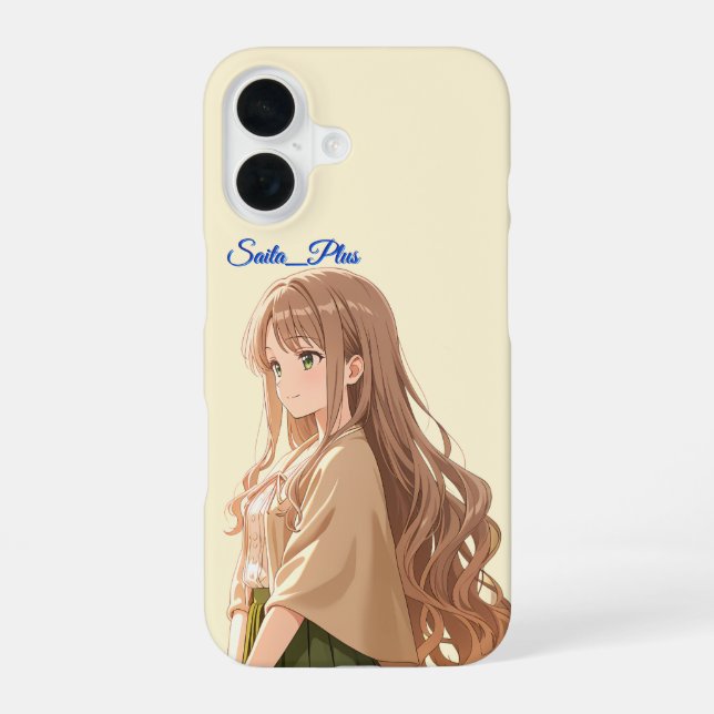 47_Plus – Anime Character Series iPhone 16 Case (Back)