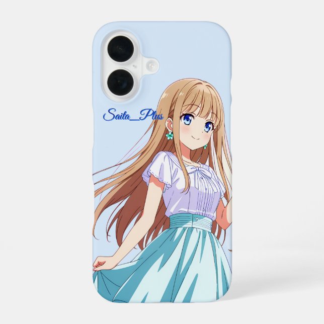 47_Plus – Anime Character Series iPhone 16 Case (Back)